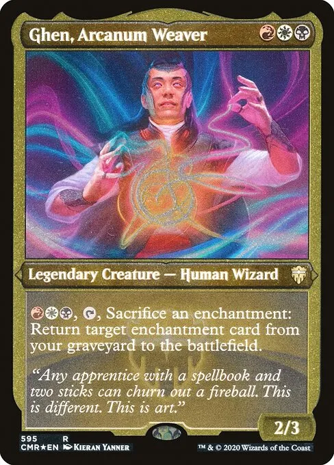 Ghen, Arcanum Weaver · Commander Legends 595/718