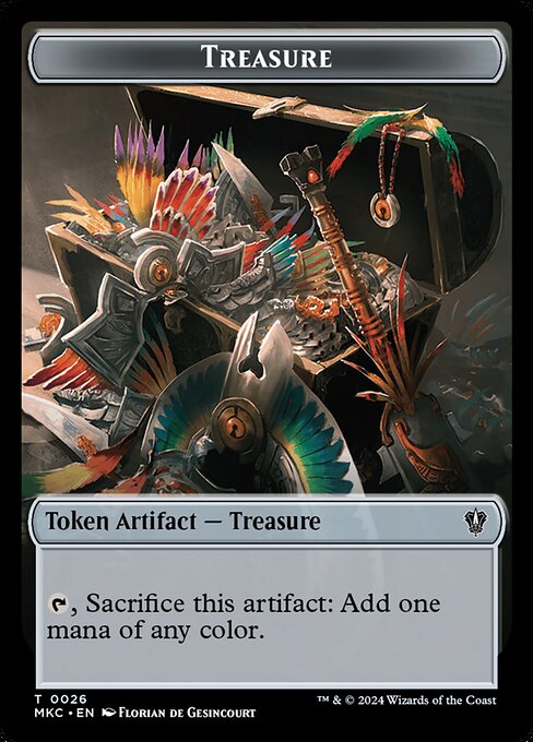 Treasure · Murders at Karlov Manor Commander Tokens 26/31