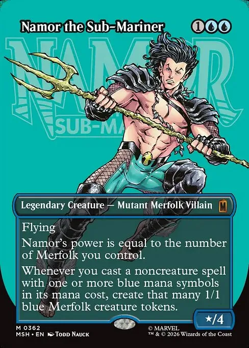 Namor the Sub-Mariner · Marvel Super Heroes 362/24