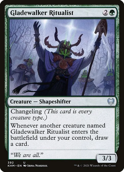 Gladewalker Ritualist · Kaldheim 392/425