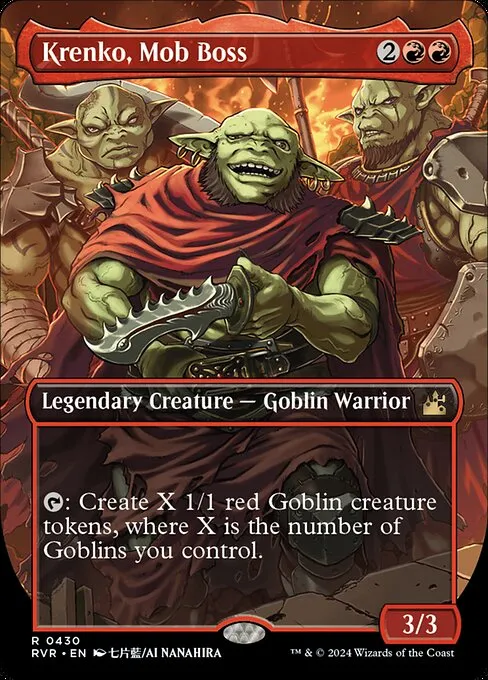 Krenko, Mob Boss · Ravnica Remastered 430/531