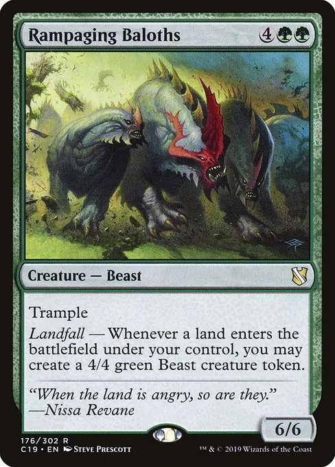 Rampaging Baloths · Commander 2019 176/302