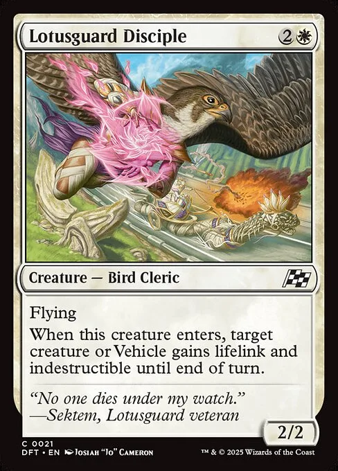 Lotusguard Disciple · Aetherdrift 21/553