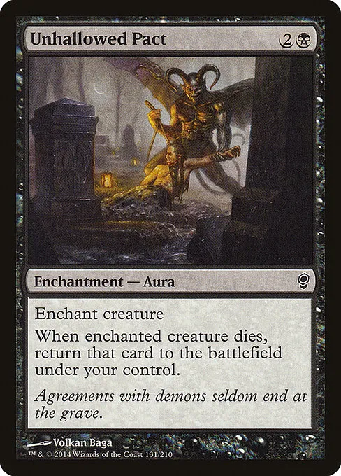 Unhallowed Pact · Conspiracy 131/210