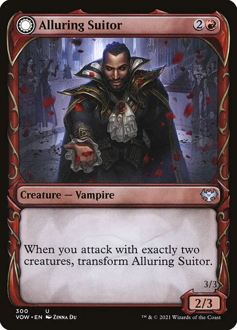 Alluring Suitor // Deadly Dancer · Innistrad: Crimson Vow 300/423