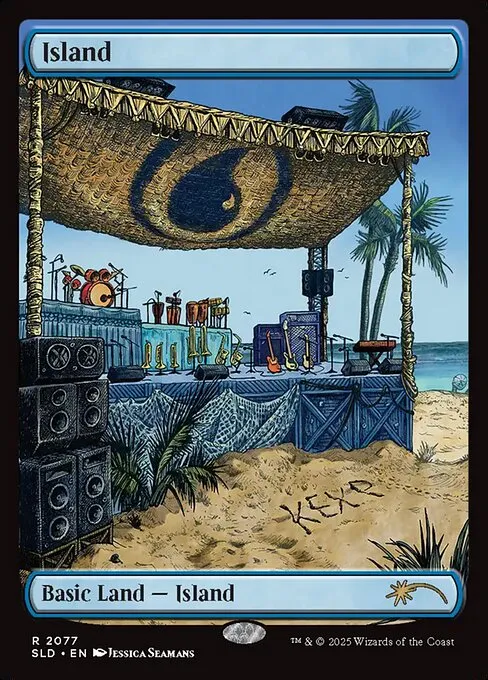Island · Secret Lair Drop 2077/2547