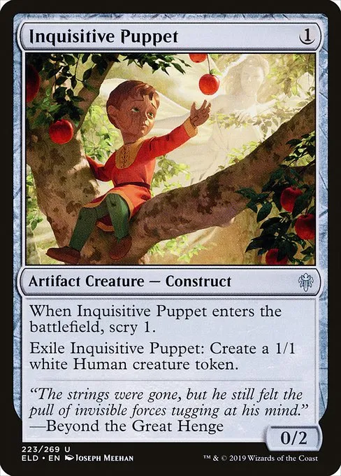 Inquisitive Puppet · Throne of Eldraine 223/398