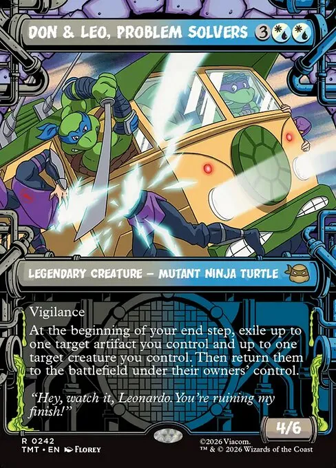 Don & Leo, Problem Solvers · Teenage Mutant Ninja Turtles 242/320