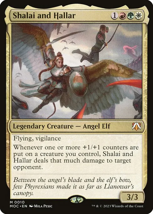 Shalai and Hallar · March of the Machine Commander 10/450