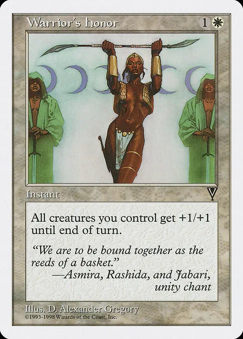 Warrior's Honor · Anthologies 17/85