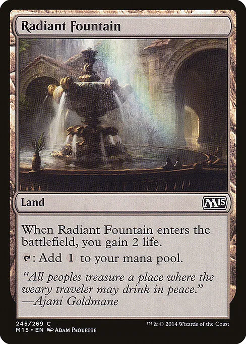 Radiant Fountain · Magic 2015 245/284