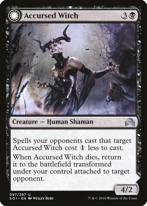 Accursed Witch // Infectious Curse · Shadows over Innistrad 97/302