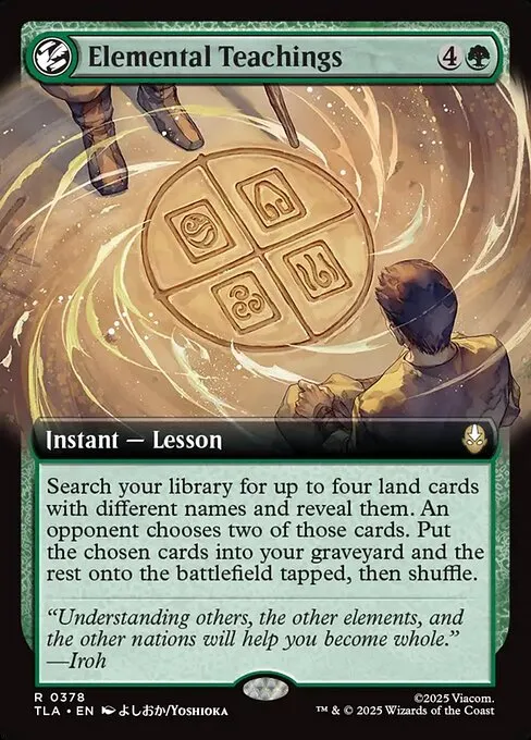 Elemental Teachings · Avatar: The Last Airbender 378/394