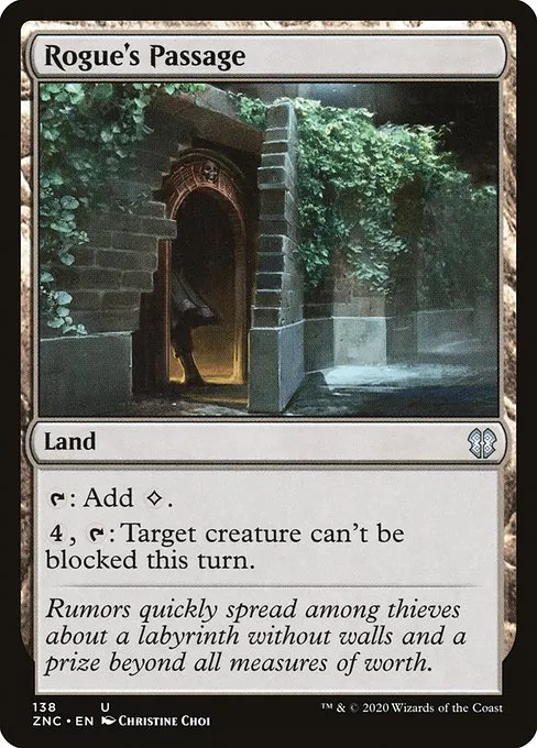 Rogue's Passage · Zendikar Rising Commander 138/142