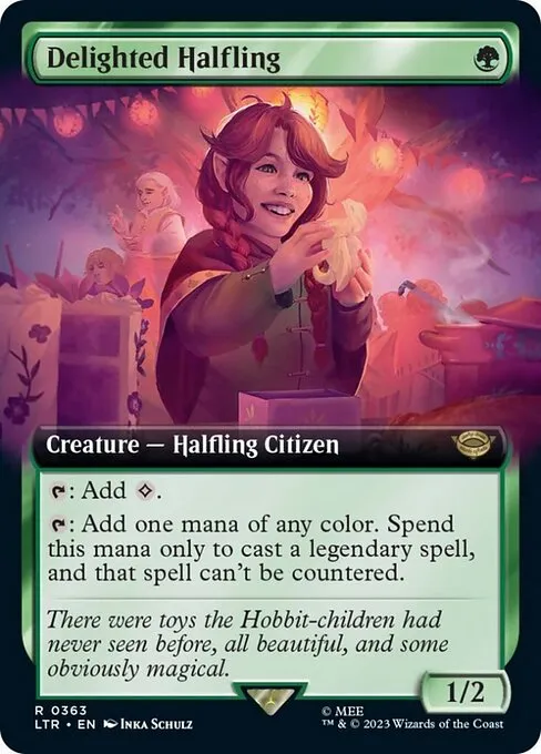 Delighted Halfling · The Lord of the Rings: Tales of Middle-earth 363/856