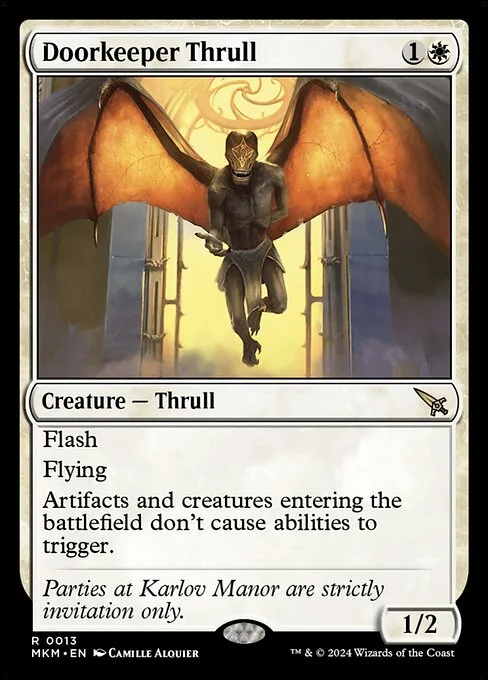 Doorkeeper Thrull · Murders at Karlov Manor 13/451