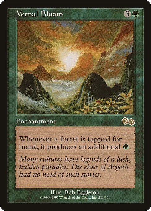 Vernal Bloom · Urza's Saga 281/357