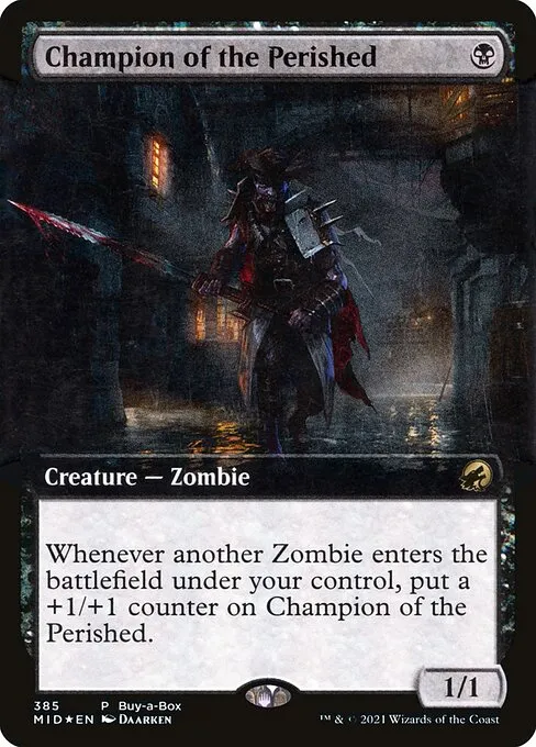 Champion of the Perished · Innistrad: Midnight Hunt 385/399