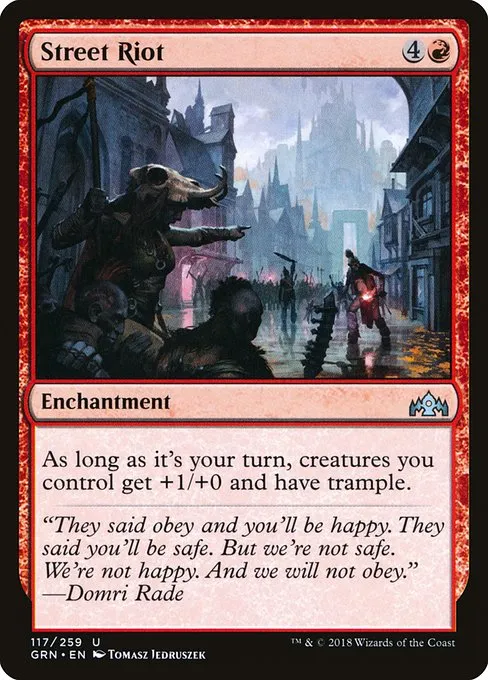 Street Riot · Guilds of Ravnica 117/273