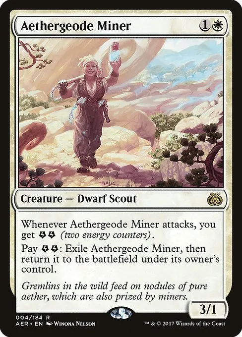 Aethergeode Miner · Aether Revolt 4/197