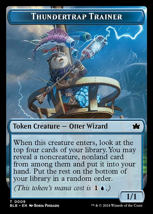 Thundertrap Trainer · Bloomburrow Tokens 9/30