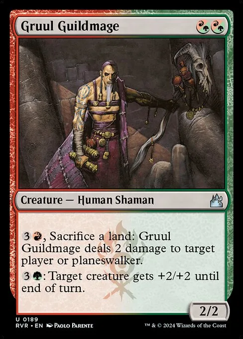 Gruul Guildmage · Ravnica Remastered 189/531