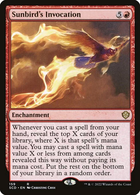 Sunbird's Invocation · Starter Commander Decks 159/352