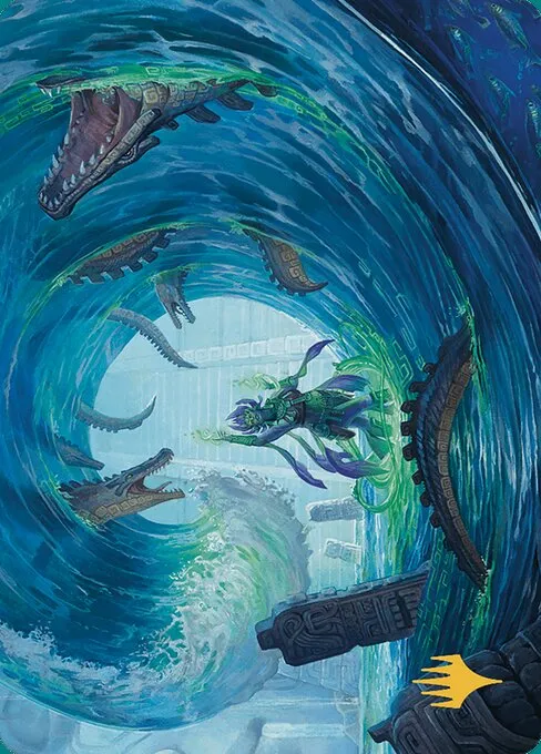 Wave Goodbye // Wave Goodbye · The Lost Caverns of Ixalan Art Series 76/81