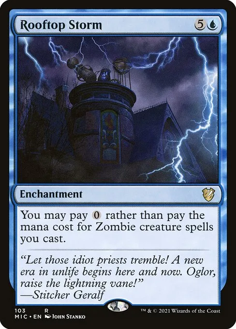 Rooftop Storm · Midnight Hunt Commander 103/187