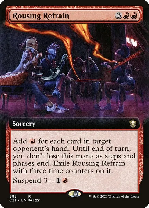 Rousing Refrain · Commander 2021 383/409