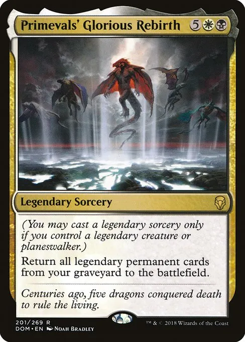 Primevals' Glorious Rebirth · Dominaria 201/280