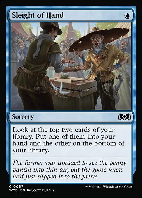 Sleight of Hand · Wilds of Eldraine 67/381