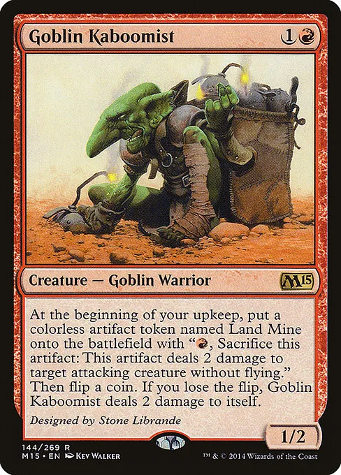 Goblin Kaboomist · Magic 2015 144/284