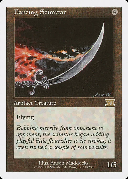 Dancing Scimitar · Classic Sixth Edition 279/351