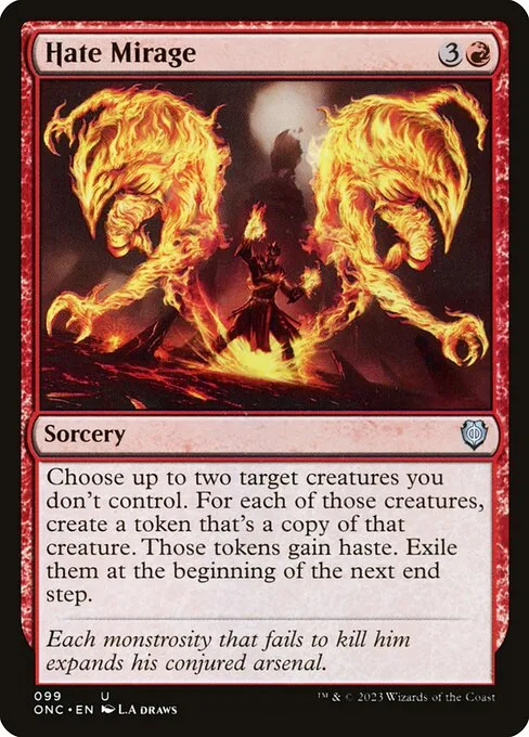 Hate Mirage · Phyrexia: All Will Be One Commander 99/174