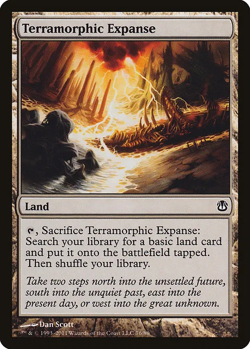 Terramorphic Expanse · Duel Decks: Ajani vs. Nicol Bolas 76/80