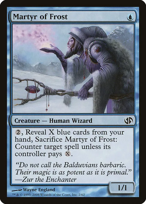 Martyr of Frost · Duel Decks: Jace vs. Chandra 2/64