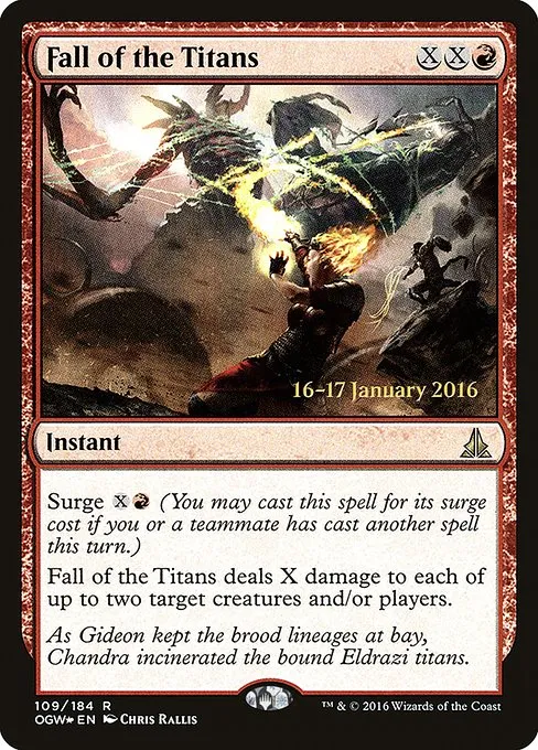 Fall of the Titans · Oath of the Gatewatch Promos 109s/65