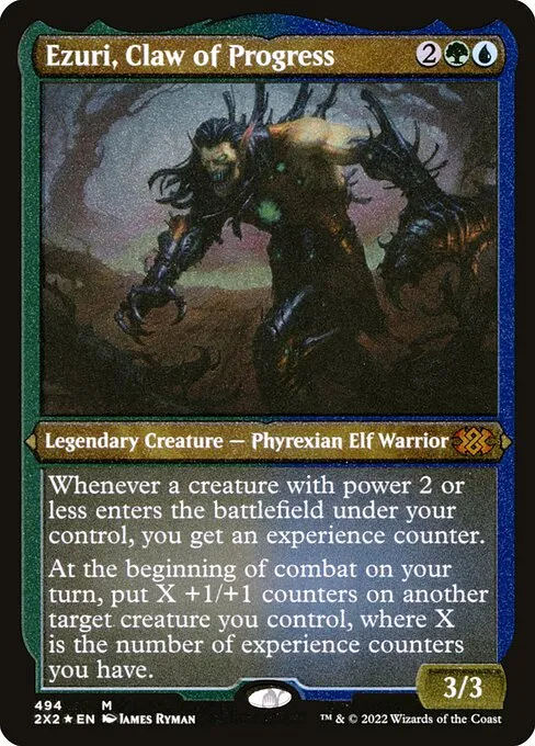 Ezuri, Claw of Progress · Double Masters 2022 494/579