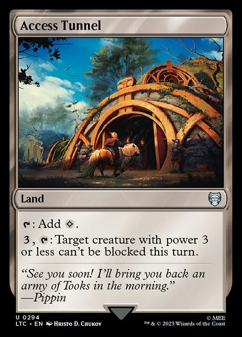 Access Tunnel · Tales of Middle-earth Commander 294/591