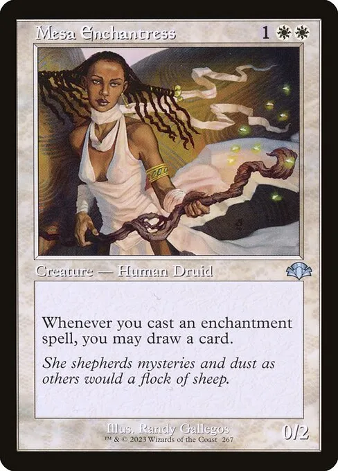 Mesa Enchantress · Dominaria Remastered 267/457