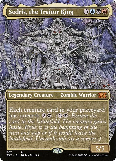 Sedris, the Traitor King · Double Masters 2022 387/579