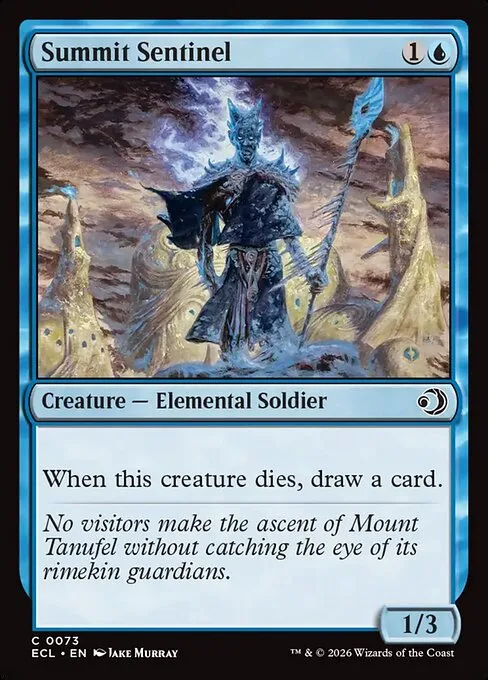Summit Sentinel · Lorwyn Eclipsed 73/408