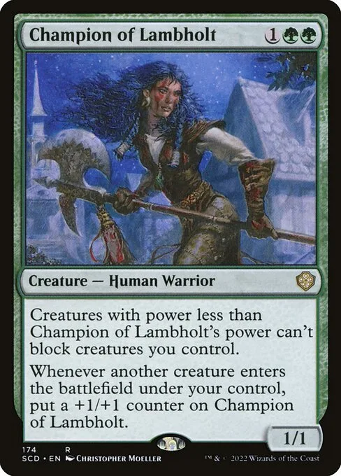 Champion of Lambholt · Starter Commander Decks 174/352