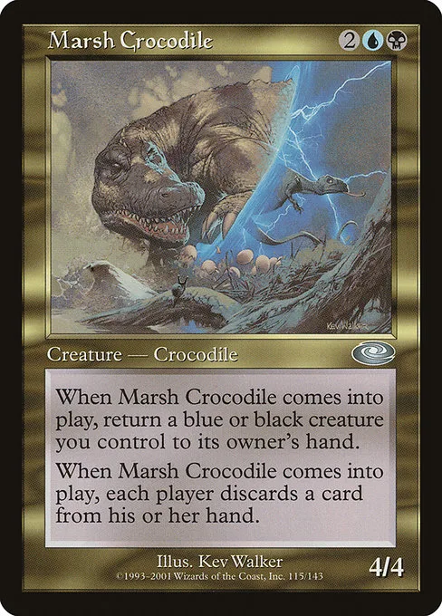 Marsh Crocodile · Planeshift 115/146