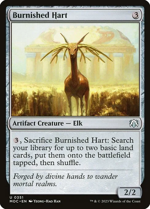 Burnished Hart · March of the Machine Commander 351/450
