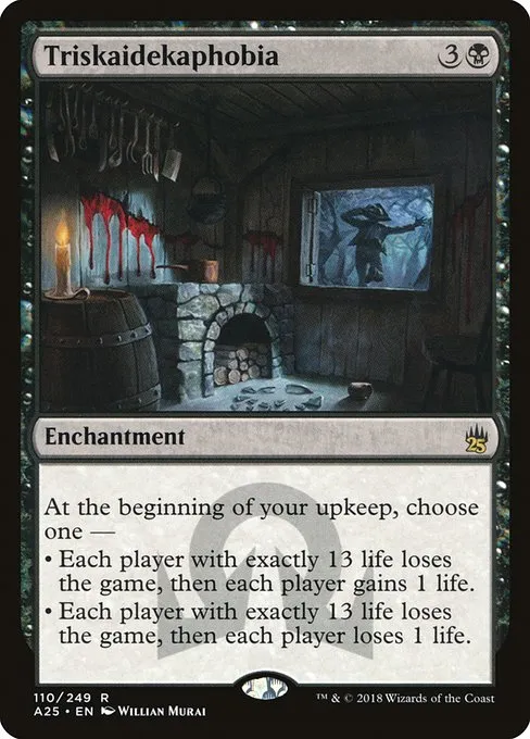 Triskaidekaphobia · Masters 25 110/249