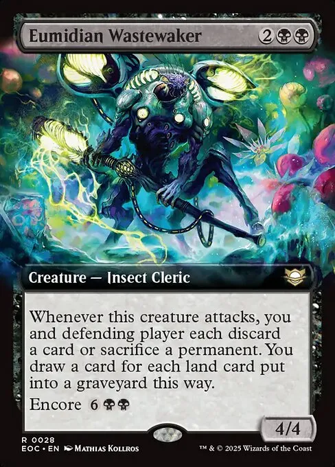 Eumidian Wastewaker · Edge of Eternities Commander 28/191