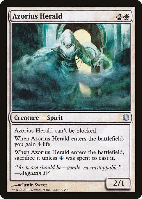 Azorius Herald · Commander 2013 6/356