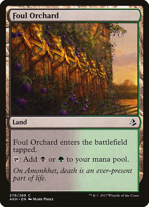 Foul Orchard · Amonkhet 279/287